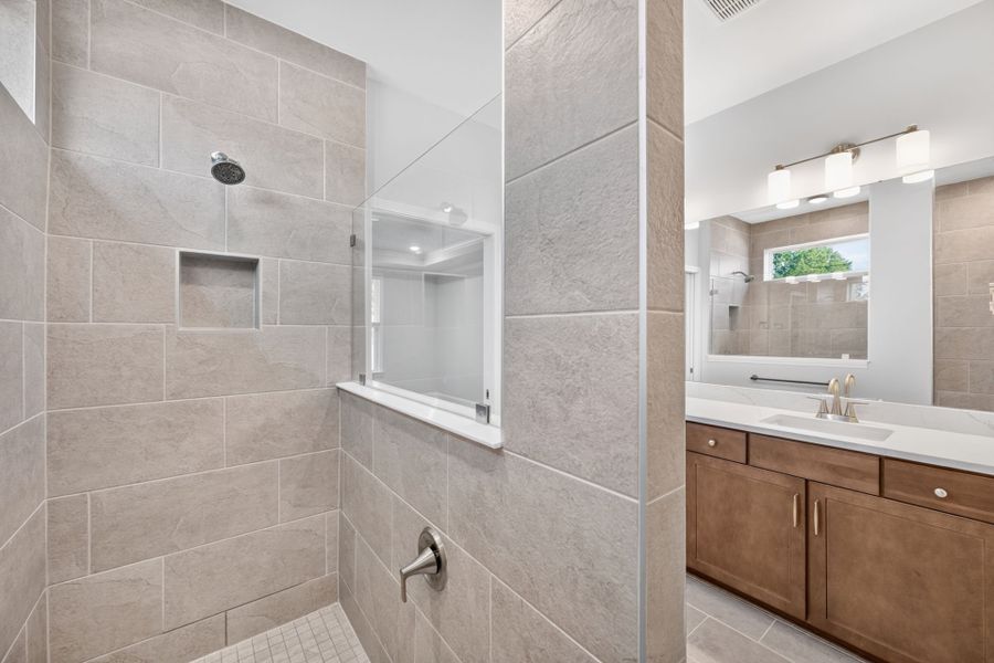 Furnished interior view inside a new home in Del Webb Charleston at Nexton, Summerville (Image 10).