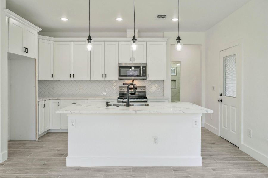 Furnished interior view inside a new home in , Willis (Image 9). Furnished interior view inside a new home in , Willis (Image 9).