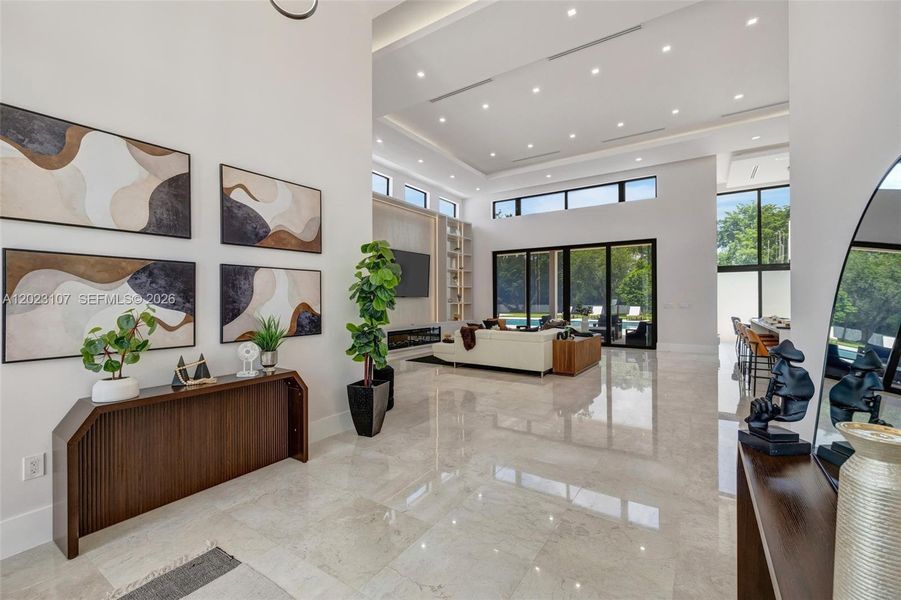 Furnished interior view inside a new home in , Cooper City (Image 29).