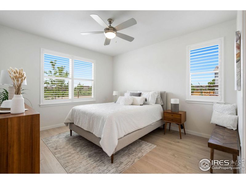 Furnished interior view inside a new home in , Fort Collins (Image 12). Furnished interior view inside a new home in , Fort Collins (Image 12).
