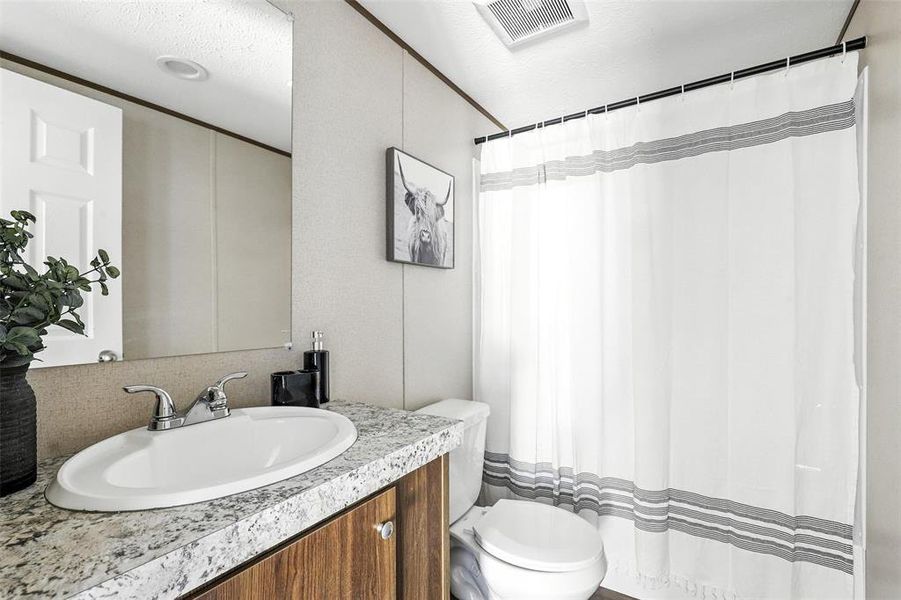 Furnished interior view inside a new home in , Azle (Image 15).