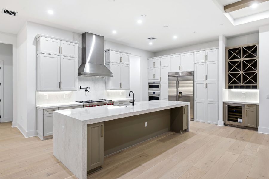 Furnished interior view inside a new home in Bridgewater, Jupiter (Image 9).