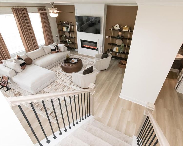 Furnished interior view inside a new home in Highland Park, Stonecrest (Image 22). Furnished interior view inside a new home in Highland Park, Stonecrest (Image 22).