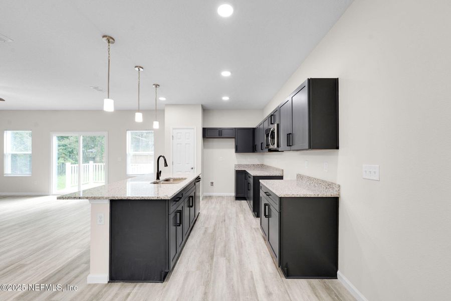 Furnished interior view inside a new home in , Jacksonville (Image 6).