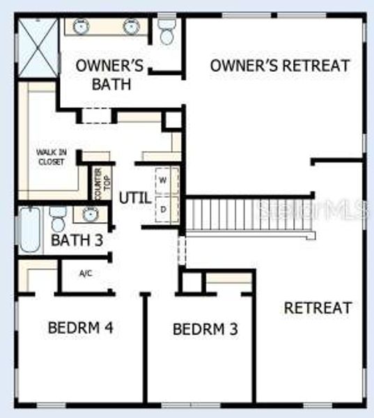 Floor Plan Second Floor