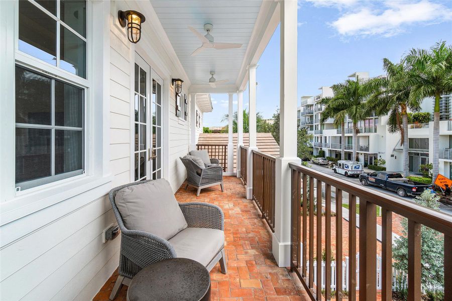 Exterior details and patio area of a home in , Delray Beach (Image 4). Exterior details and patio area of a home in , Delray Beach (Image 4).