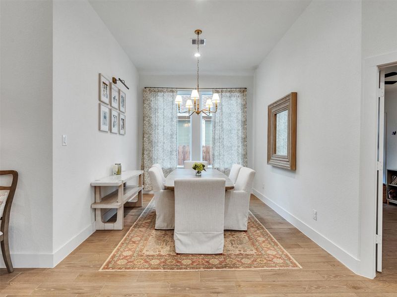 Furnished interior view inside a new home in , Katy (Image 10).