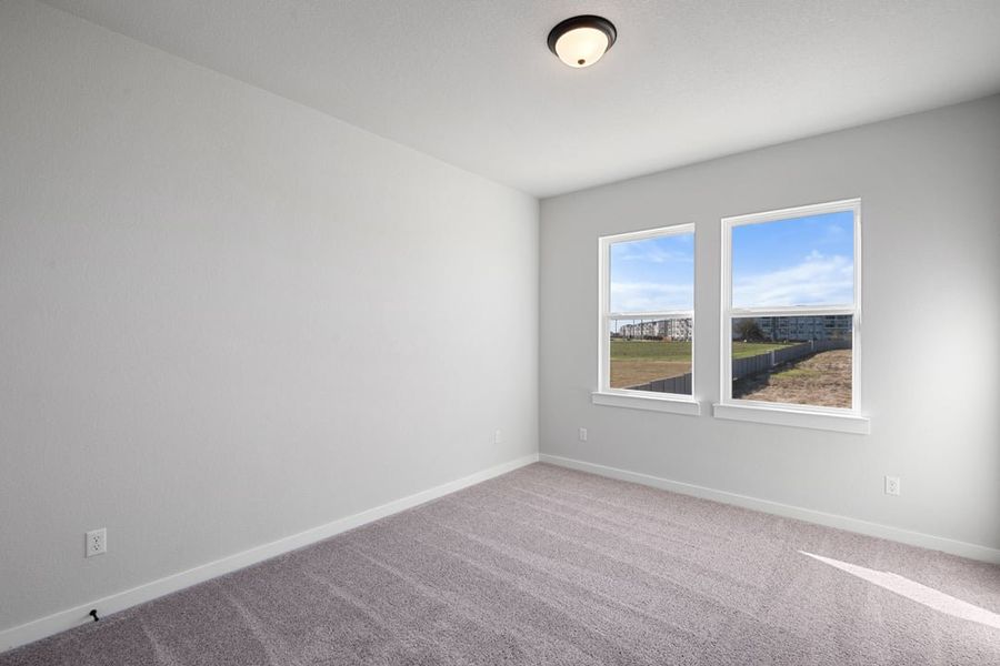 Spacious, unfurnished interior of a new home in Union Collection at Park Central, Georgetown (Image 37).