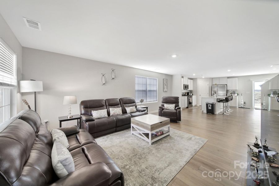 Furnished interior view inside a new home in , Edgemoor (Image 7). Furnished interior view inside a new home in , Edgemoor (Image 7).