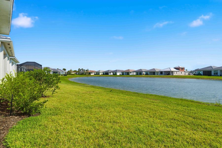 Exterior details and patio area of a home in , Port St. Lucie (Image 30).