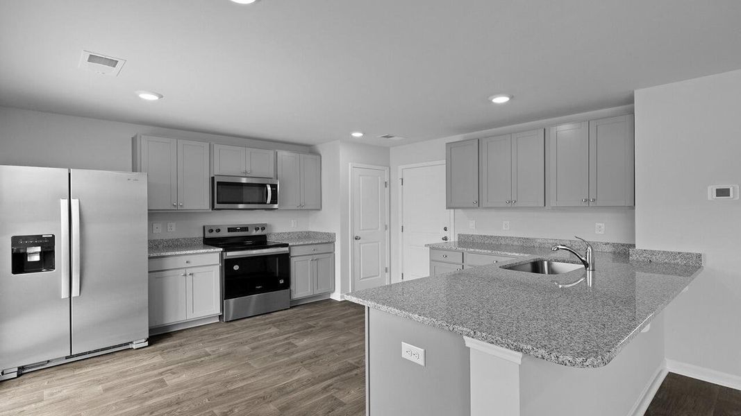 Furnished interior view inside a new home in Pineview North, Summerville (Image 8).