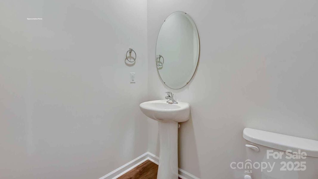 Furnished interior view inside a new home in Secrest Commons, Monroe (Image 2).