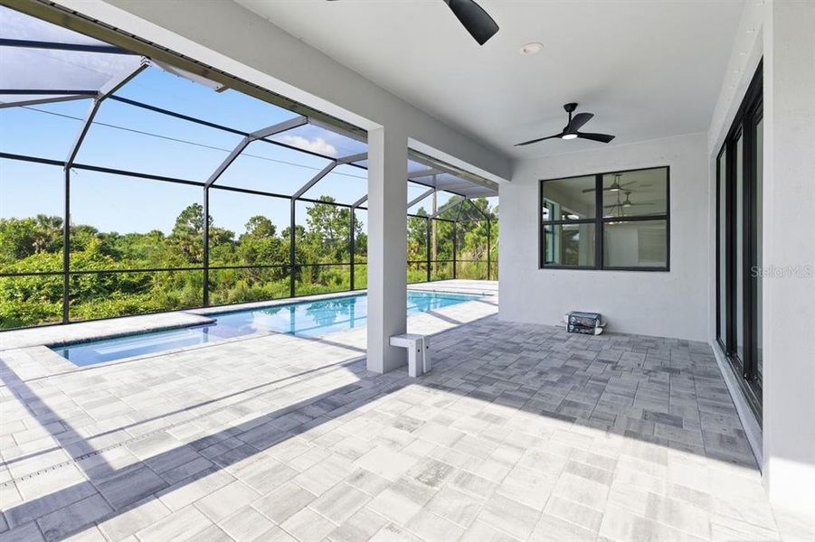 Exterior details and patio area of a home in , Englewood (Image 24).