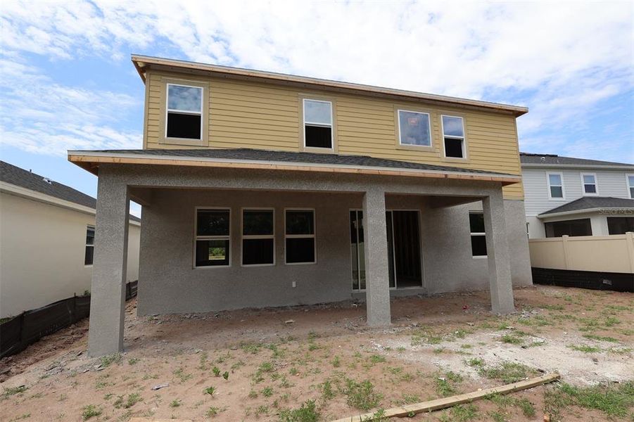In-progress construction of a new home in Bay Lake Farms, St. Cloud, FL (Image 25).