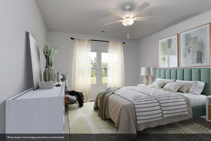 Furnished interior view inside a new home in Jordan Grove, Conway (Image 9).