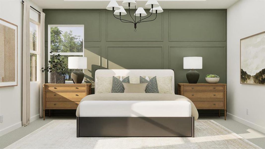 Furnished interior view inside a new home in Lotis Wellington: The Promenade Collection, Wellington (Image 6). Furnished interior view inside a new home in Lotis Wellington: The Promenade Collection, Wellington (Image 6).