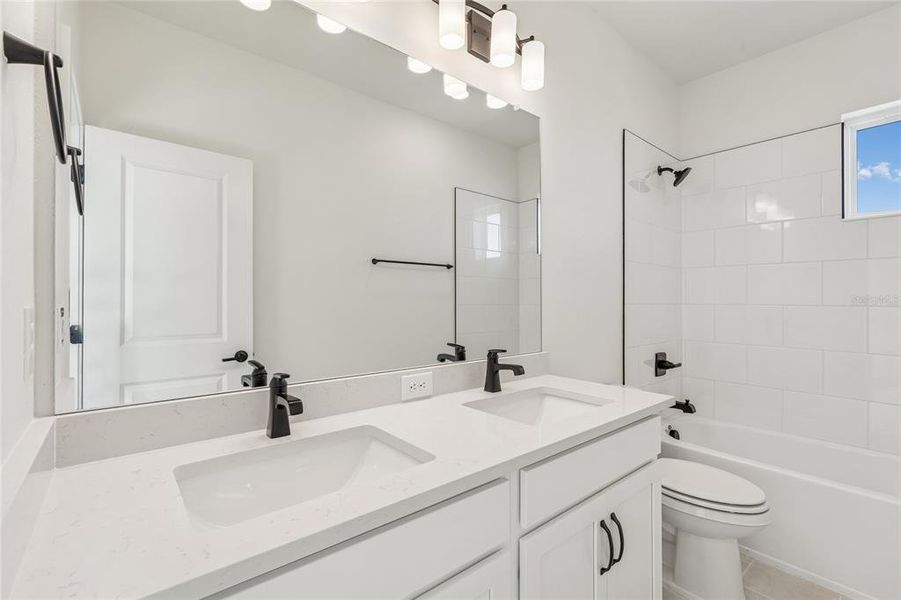 Furnished interior view inside a new home in Chapel Crossings - Garden Series, Wesley Chapel (Image 6). Furnished interior view inside a new home in Chapel Crossings - Garden Series, Wesley Chapel (Image 6).