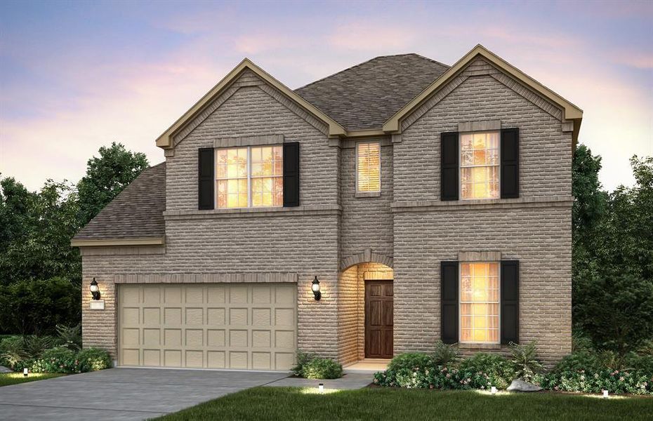 NEW CONSTRUCTION: Beautiful two-story home available at Spiritas Ranch in Little Elm