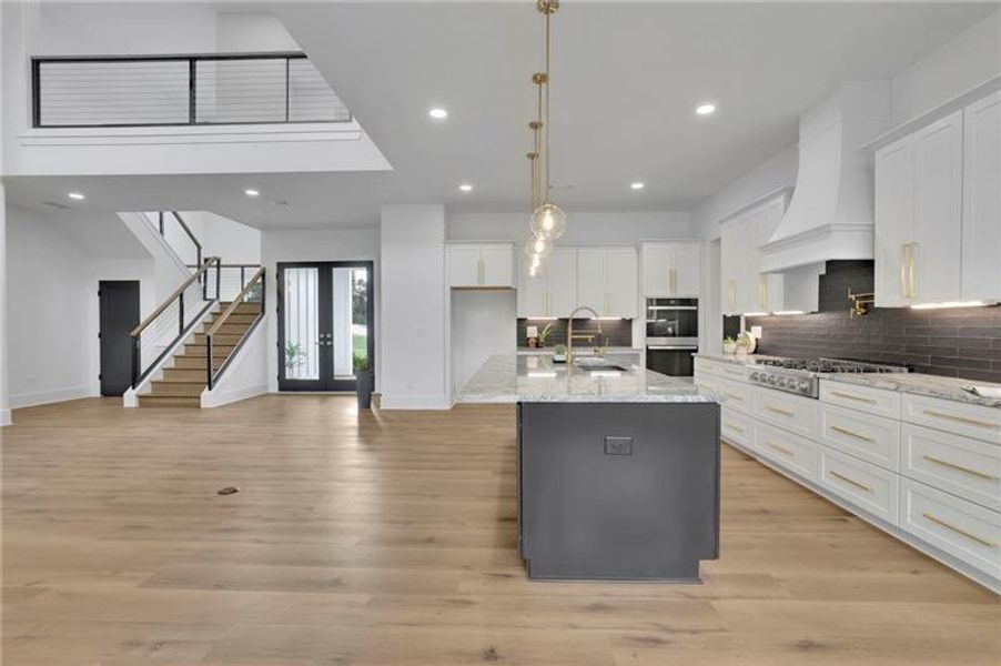 Furnished interior view inside a new home in , Canton (Image 10).