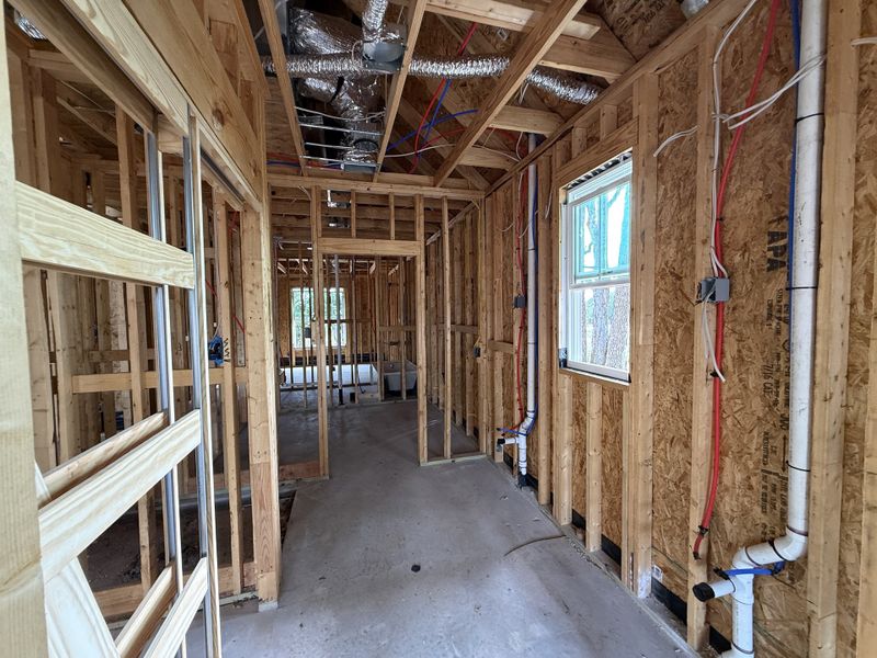 In-progress construction of a new home in Monarch Manor, Poolville, TX (Image 11).