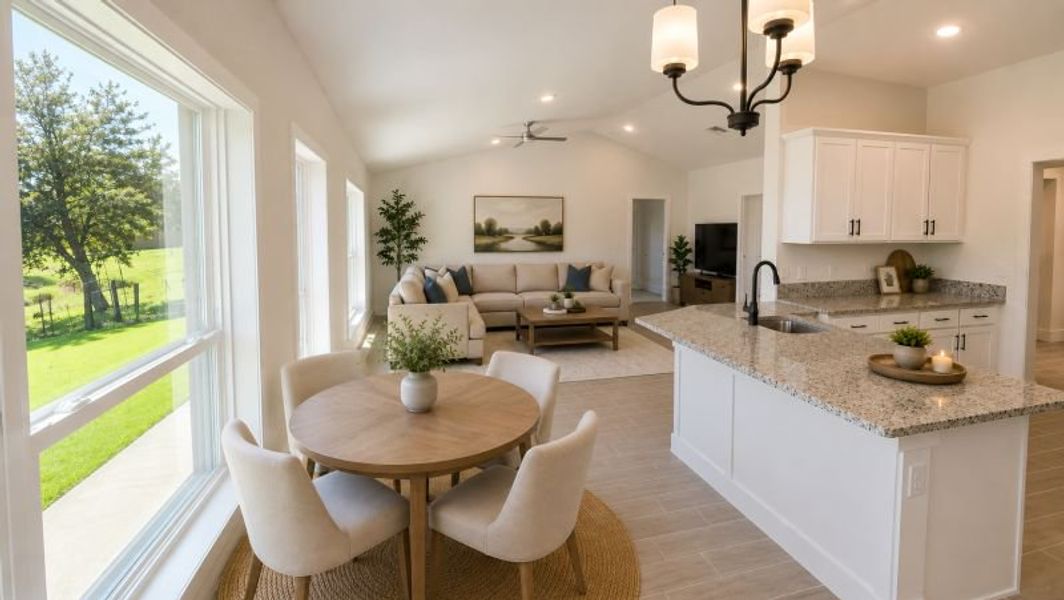 Furnished interior view inside a new home in North Port, North Port (Image 7).