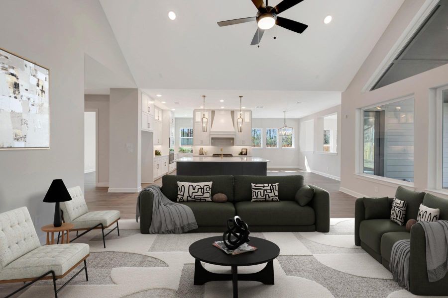 EXAMPLE PHOTO:  Spacious Living area with ample room!