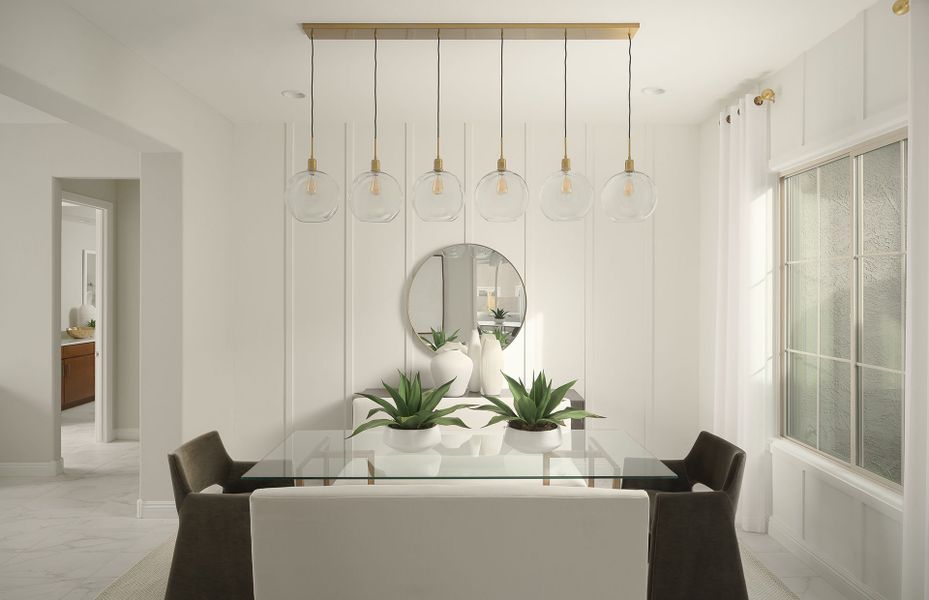 Representative furnished interior of a home built from the Catalina by Pulte Homes in Saguaro Reserve - Majesty, Marana (Image 14).