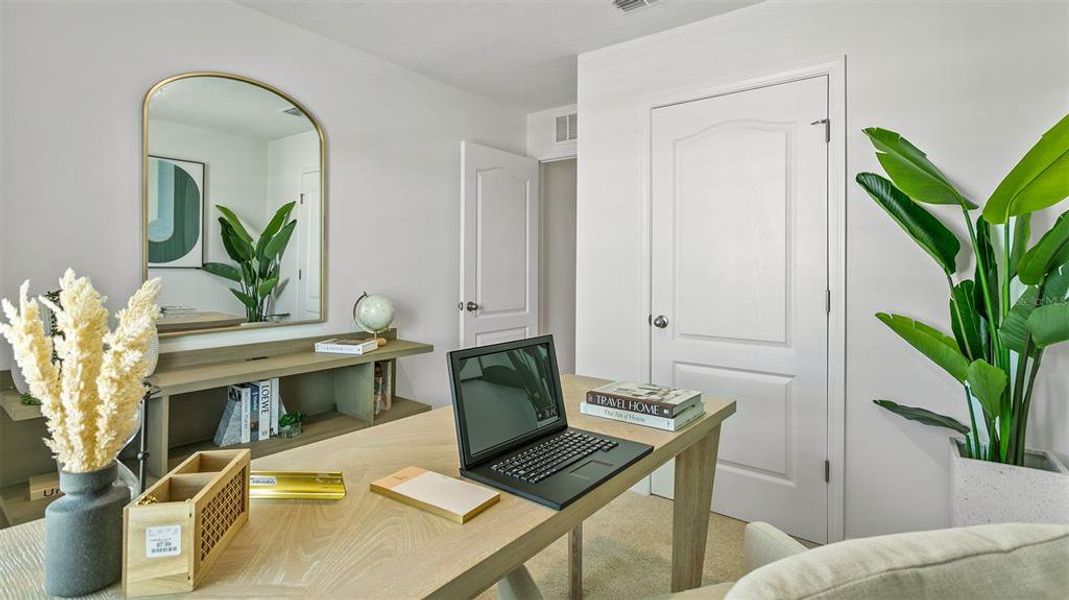 Furnished interior view inside a new home in Stokes Landing, St. Augustine (Image 17).