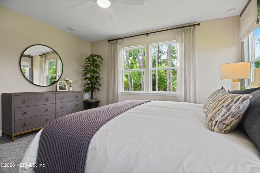 Furnished interior view inside a new home in , Palm Coast (Image 10).