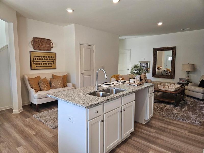 Furnished interior view inside a new home in , Conyers (Image 12).