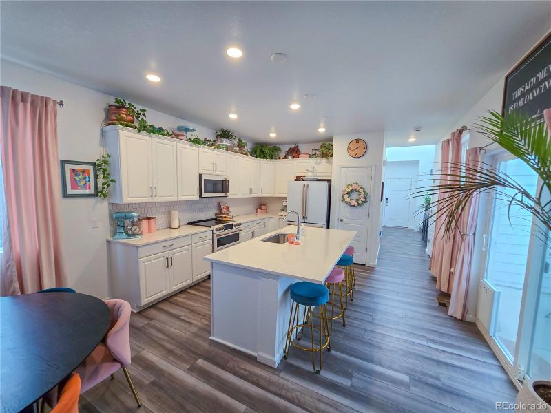 Furnished interior view inside a new home in , Aurora (Image 5).