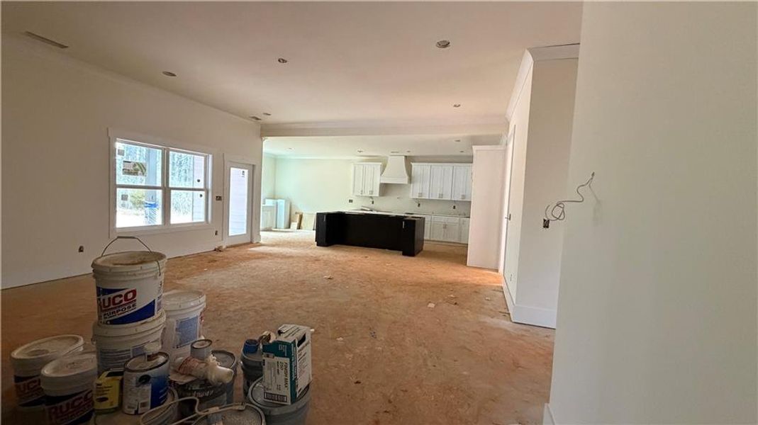 In-progress construction of a new home in , Maysville, GA (Image 19).