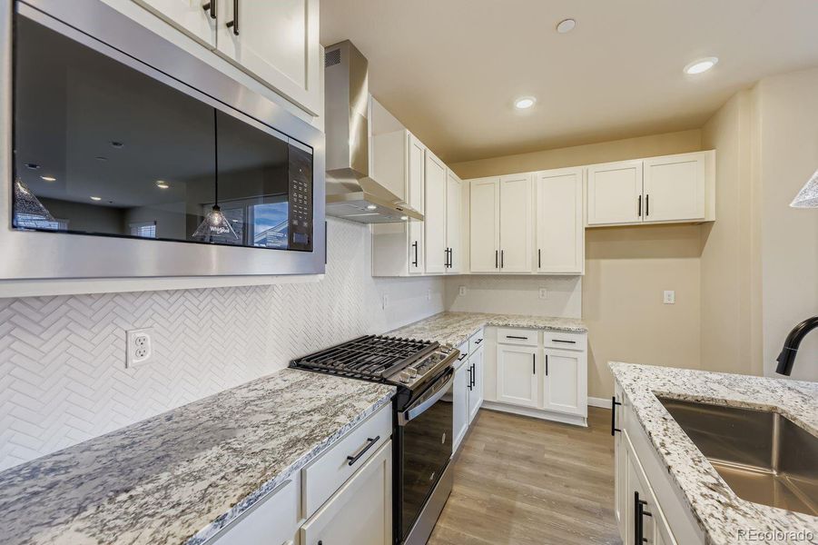 Furnished interior view inside a new home in Uplands, Westminster (Image 8).