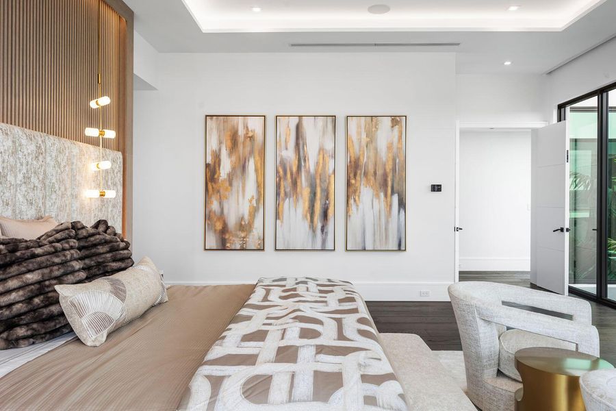 Furnished interior view inside a new home in , Boca Raton (Image 14).