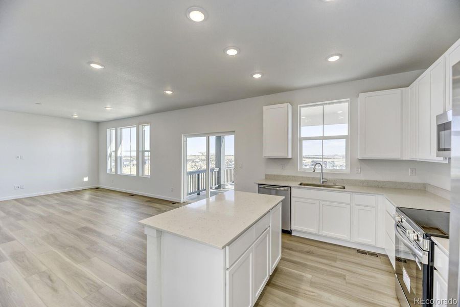 Furnished interior view inside a new home in Independence, Elizabeth (Image 3).