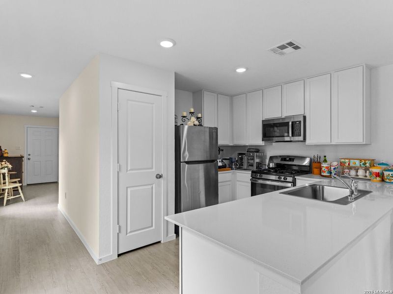 Furnished interior view inside a new home in Rose Valley, Converse (Image 15).