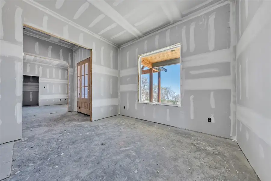 In-progress construction of a new home in , Bluff Dale, TX (Image 11).