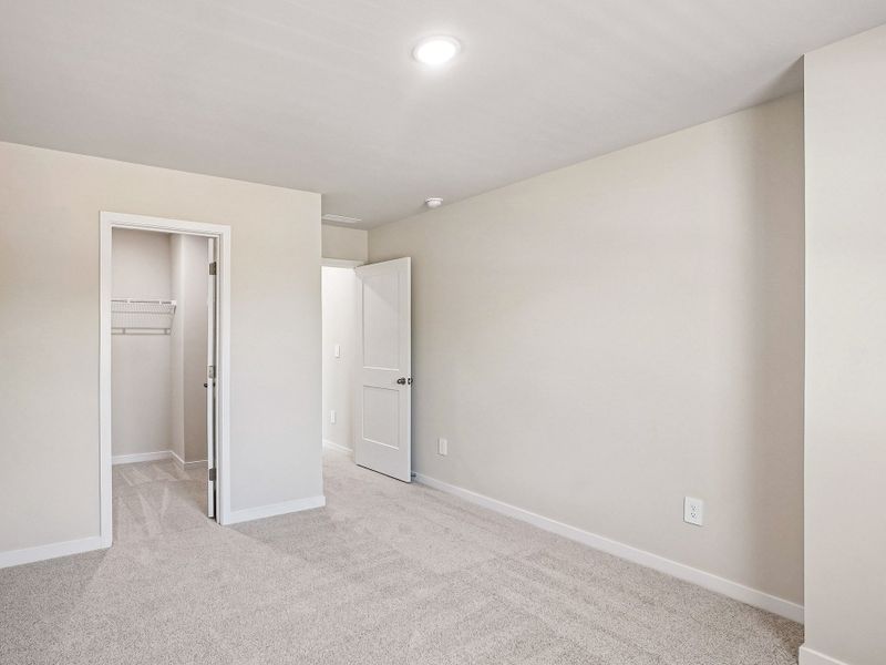 Spacious, unfurnished interior of a new home in The Heritage at Buffaloe Reserve, Raleigh (Image 19). Spacious, unfurnished interior of a new home in The Heritage at Buffaloe Reserve, Raleigh (Image 19).