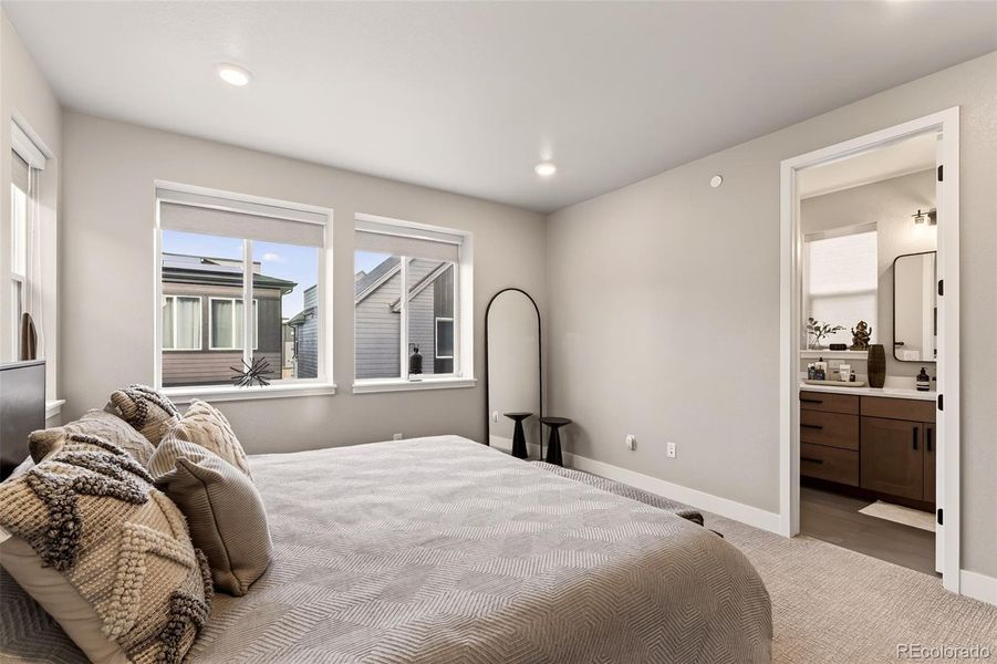 Furnished interior view inside a new home in Baseline, Broomfield (Image 28).