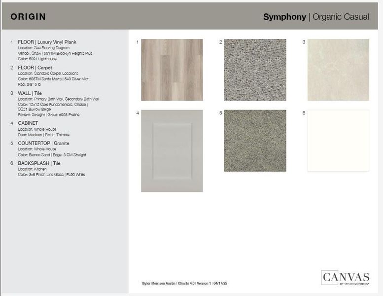 109 Betsy Road design selections! This home is currently under construction and selections are subject to change