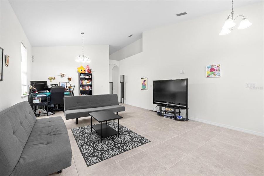 Furnished interior view inside a new home in , Tampa (Image 3).