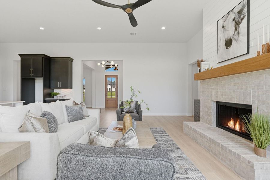 Furnished interior view inside a new home in , Montgomery (Image 38).
