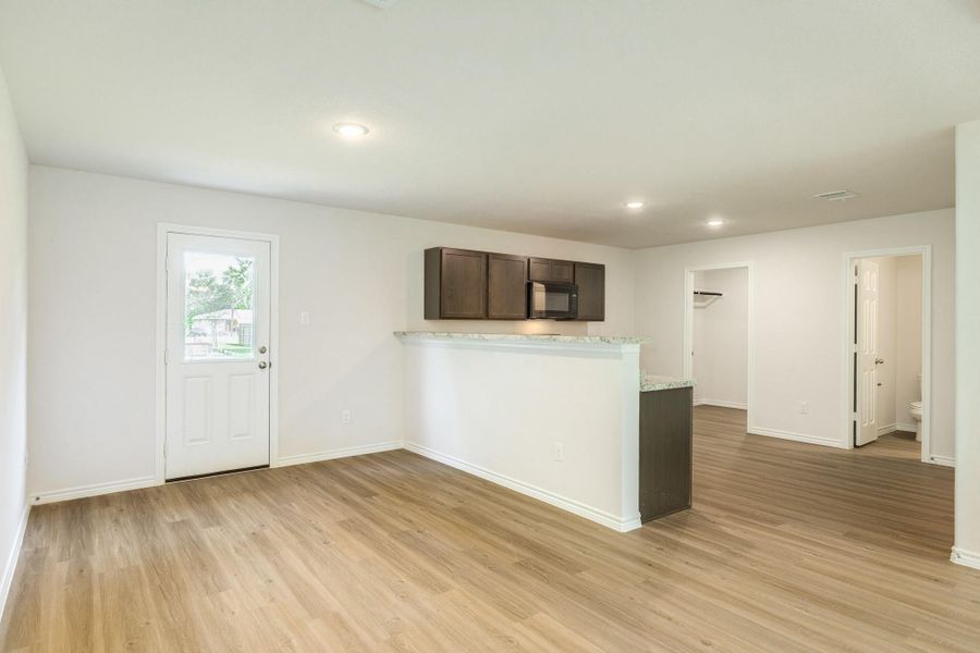 Spacious, unfurnished interior of a new home in , Sweeny (Image 8). Spacious, unfurnished interior of a new home in , Sweeny (Image 8).