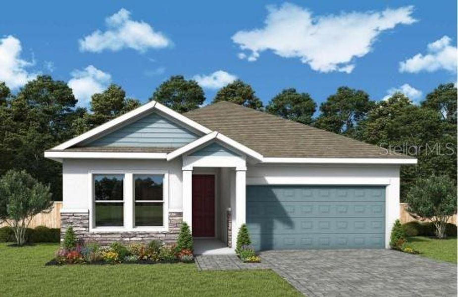 Front Exterior **Paint Colors May Vary