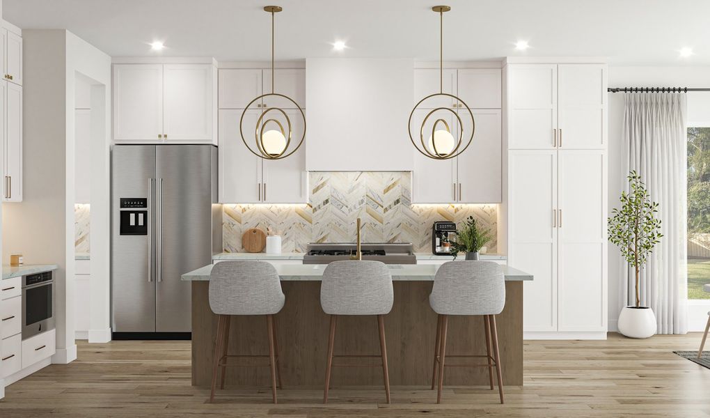 Furnished interior view inside a new home in , Dallas (Image 3). Furnished interior view inside a new home in , Dallas (Image 3).