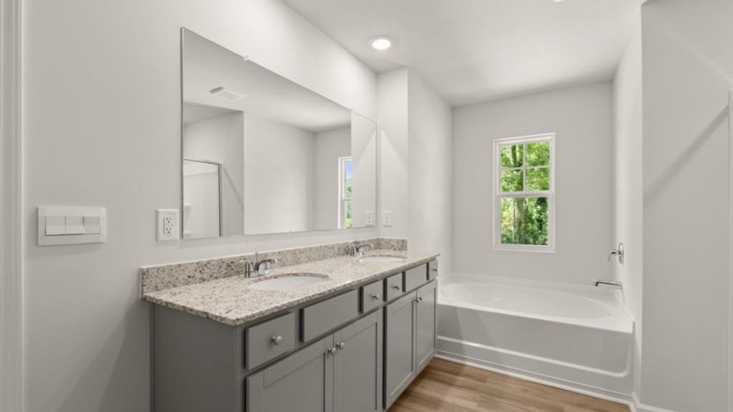 Furnished interior view inside a new home in Fairhaven, Lithia Springs (Image 7).
