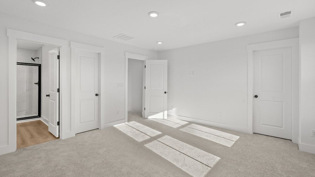 Furnished interior view inside a new home in Seabreeze Crossing, Little River (Image 14).