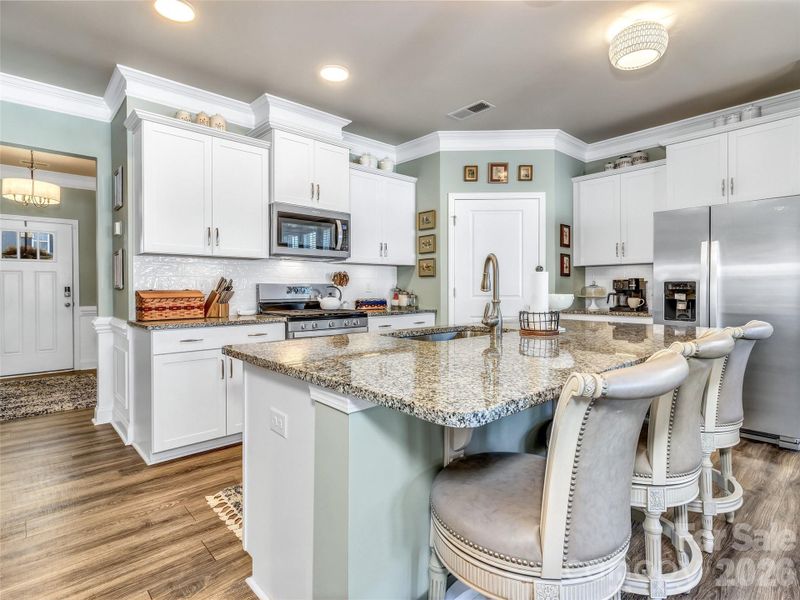 Furnished interior view inside a new home in , Hendersonville (Image 14).
