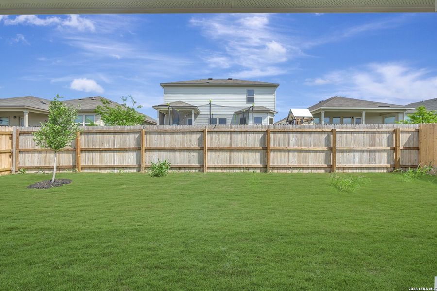 Exterior details and patio area of a home in Greenspoint Heights, Seguin (Image 3). Exterior details and patio area of a home in Greenspoint Heights, Seguin (Image 3).