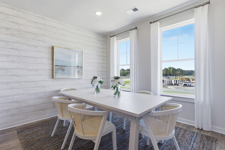 Furnished interior view inside a new home in , Summerville (Image 37).